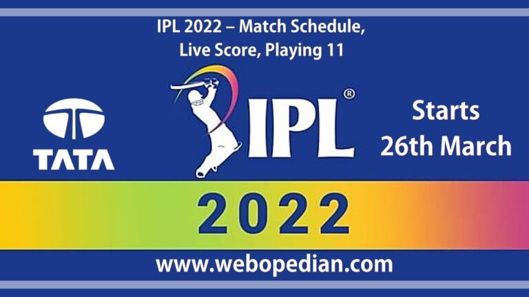 ipl-2022-schedule-live-score-playing-11-webopedian